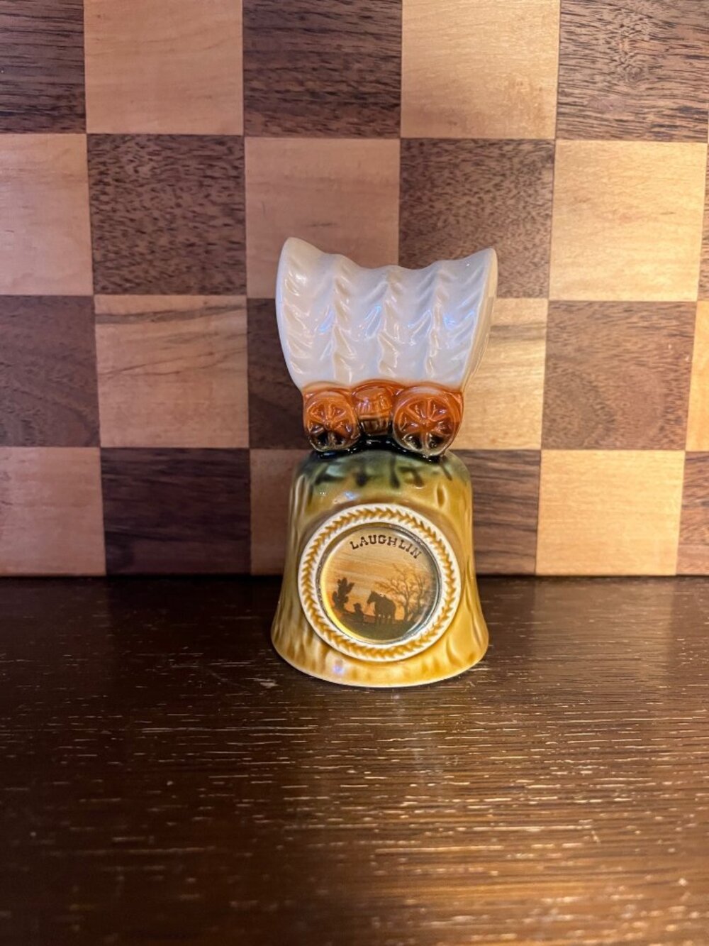 Souvenir Covered Wagon Laughlin Bell